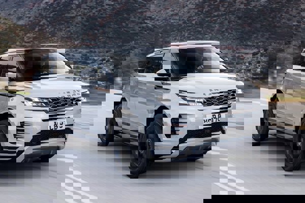 Best small luxury cars: Range Rover Evoque in silver